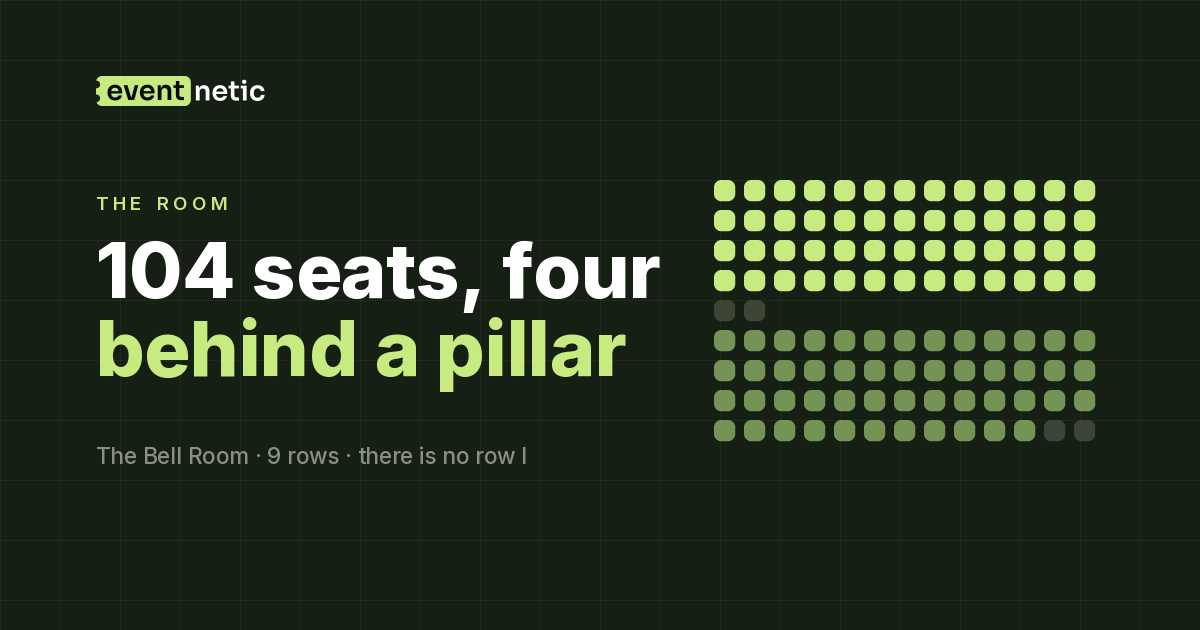 WordPress seating charts: building a room that holds 104