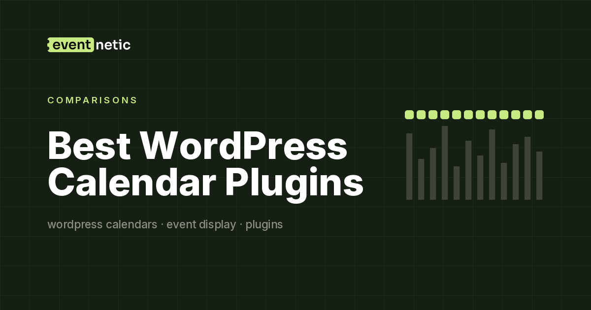 Best WordPress Calendar Plugins in 2026